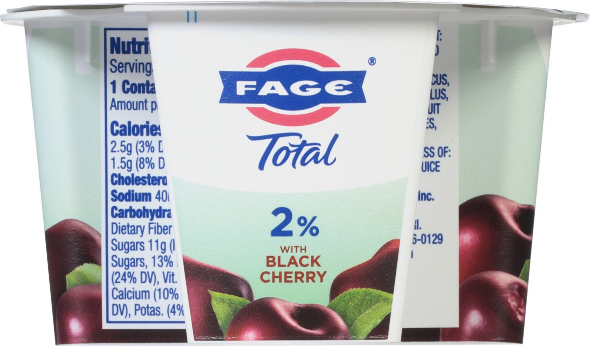 slide 5 of 9, Fage Total Strained Greek Yogurt with Black Cherry 5.3 oz, 5.3 oz
