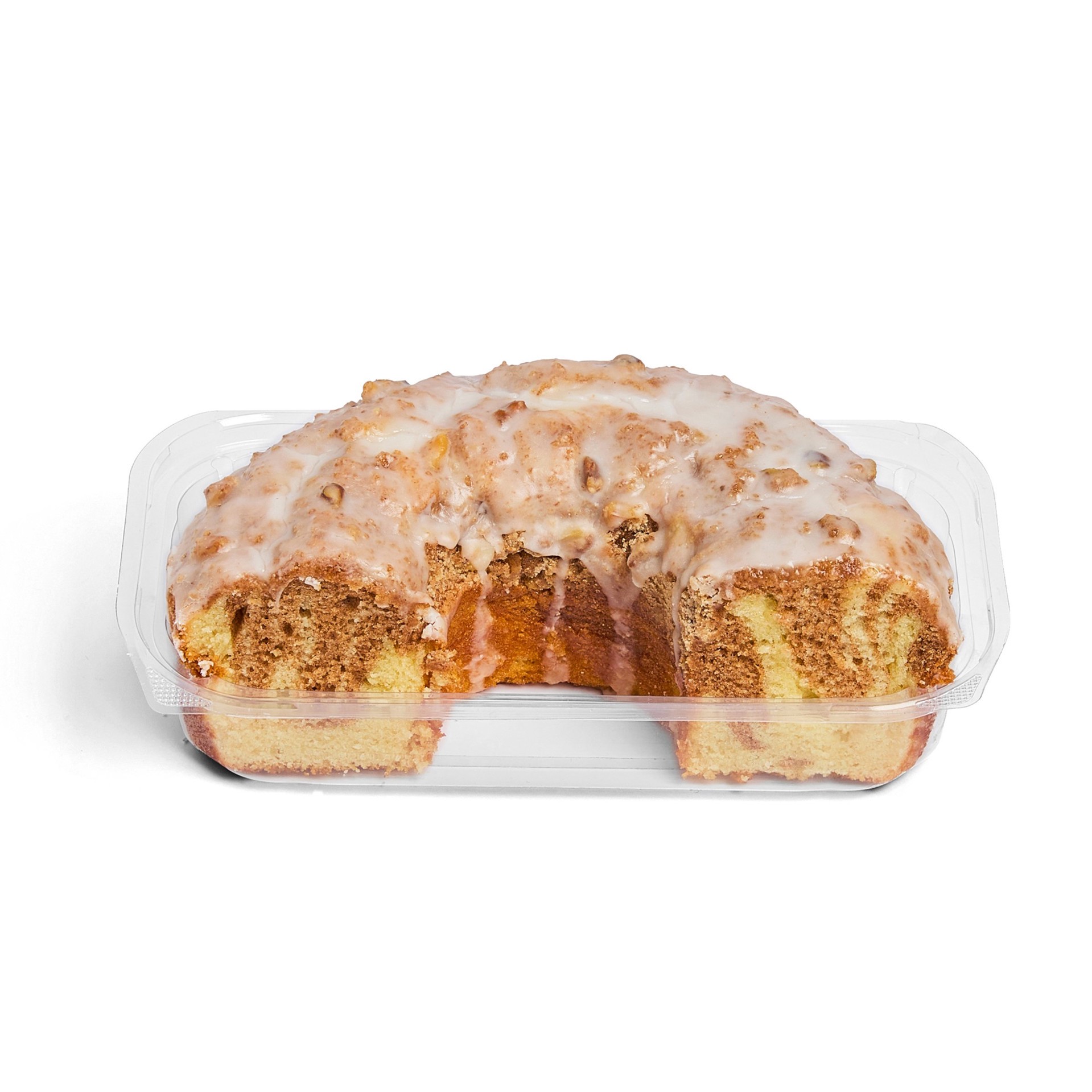 slide 1 of 1, H-E-B Bakery Half Sock It to Me Crème Cake, 1 ct