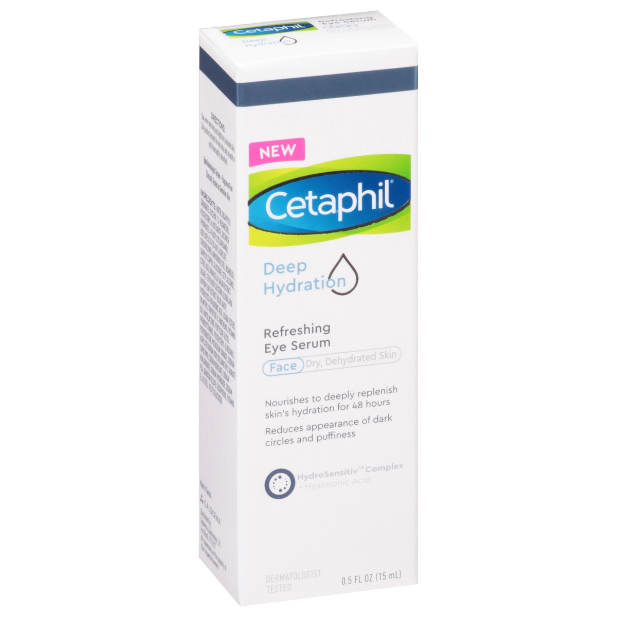 slide 6 of 9, Cetaphil Deep Hydration Refreshing Eye Serum, 0.5 fl oz, 0.5 oz