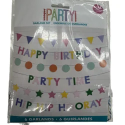 Meijer Muilt Banner Set 6pc