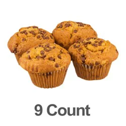 Bakery Muffins Cinnamon Chip 9 Count - Each