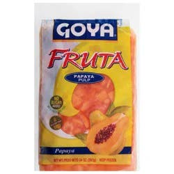 Goya No Sugar Added Papaya Pulp 14 oz