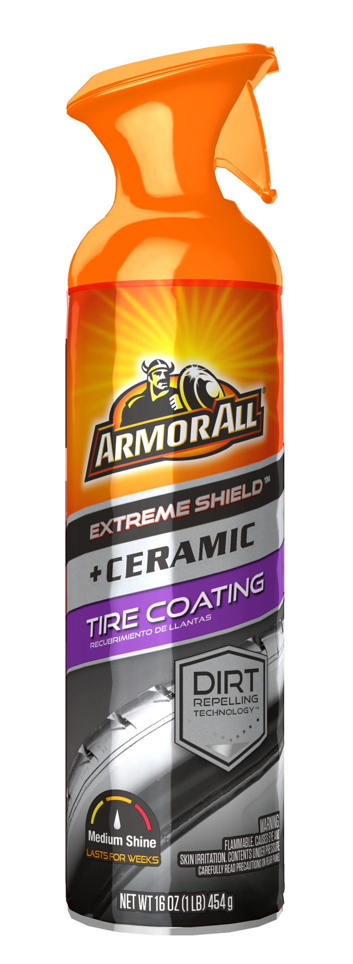 slide 4 of 5, Armor All Extreme Shield Ceramic Tire Coating, 16 oz