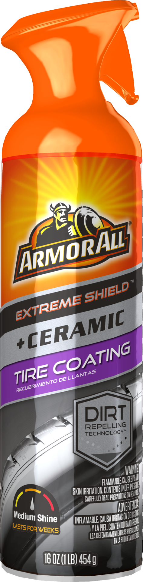 slide 3 of 5, Armor All Extreme Shield Ceramic Tire Coating, 16 oz