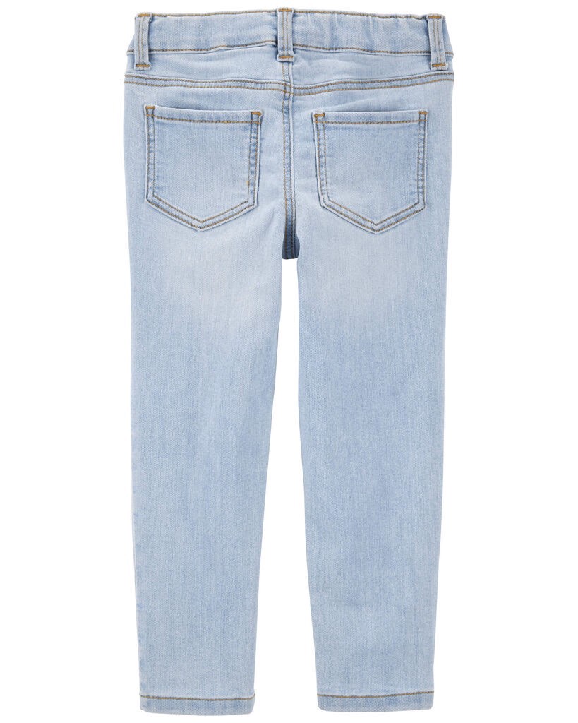 slide 2 of 2, Oshkosh Toddler Blue Ice Wash Skinny-Leg Jeans Blue Ice 3T, 3T