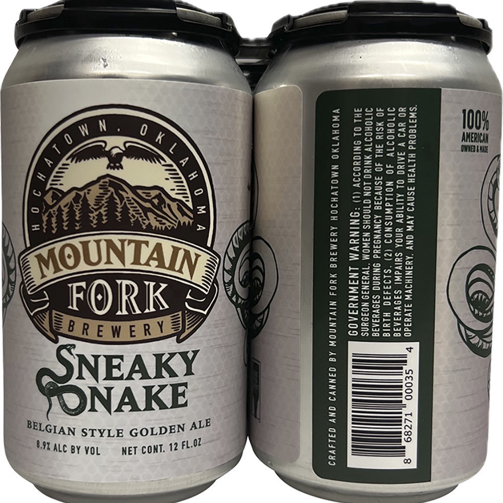 slide 1 of 1, Mountain Fork Sneaky Snake, 4 ct; 12 oz