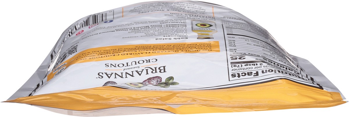 slide 6 of 9, BRIANNAS Croutons Honey Mustard, 5 oz
