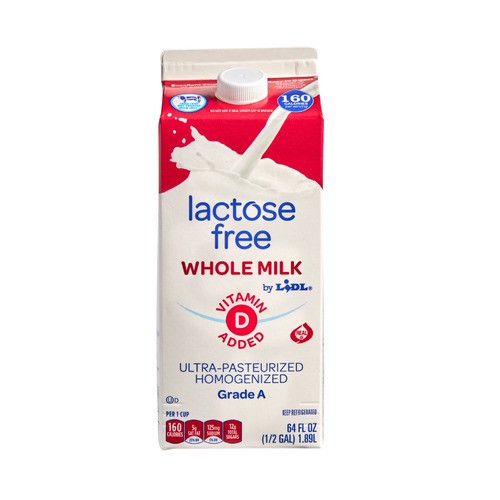 slide 1 of 1, lactose free whole milk, 64 fl oz