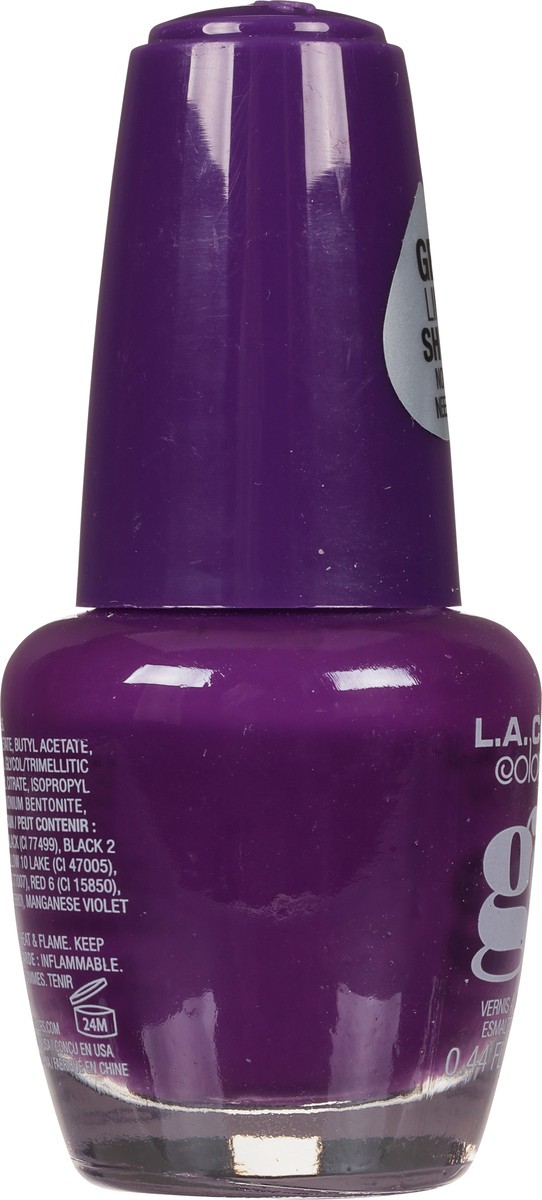 slide 2 of 9, L.A. Colors Color Craze CNP736 Outrage Gel Extreme Shine Nail Polish 0.44 fl oz, 0.44 fl oz
