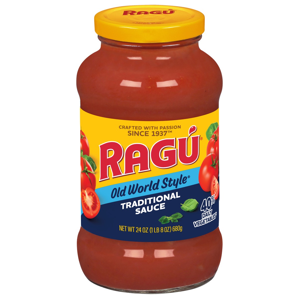 slide 1 of 9, Ragu Old World Style Traditional Sauce 24 oz, 24 oz