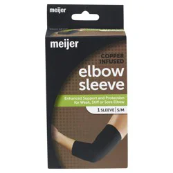 Meijer Copper Infused Elbow Sleeve, Small/medium, 1 Ct