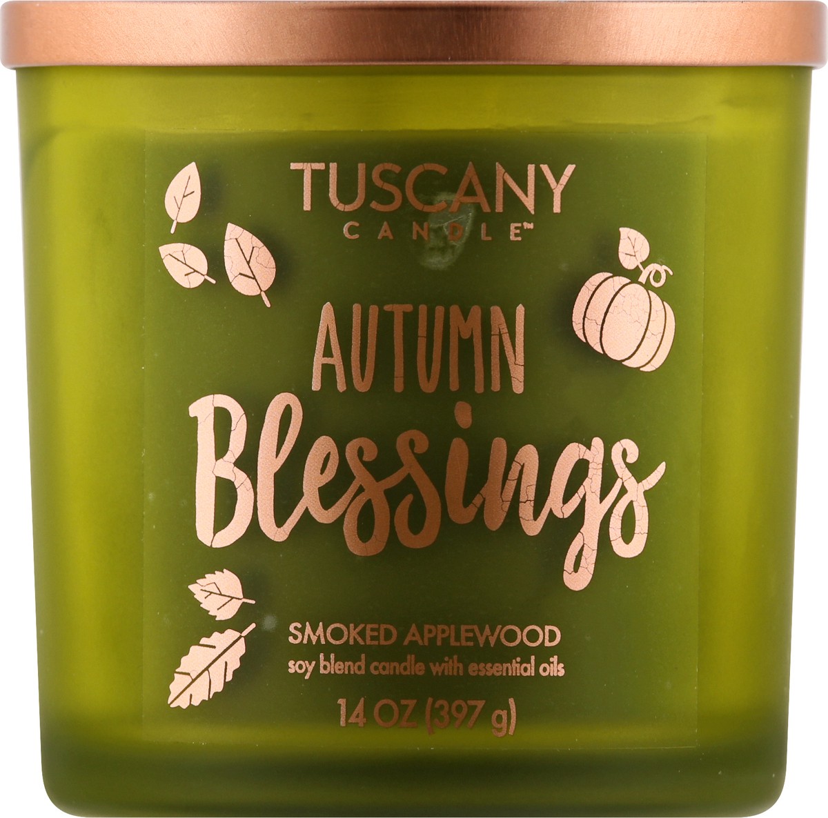 slide 7 of 8, Tuscany Candle Jar Candle Autumn Blessng, 14 oz