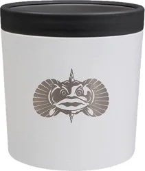 Toadfish White Anchor Non-tipping Cup Holder