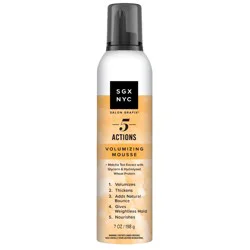SGX NYC 5 Action Volumizing Mousse, 7 oz