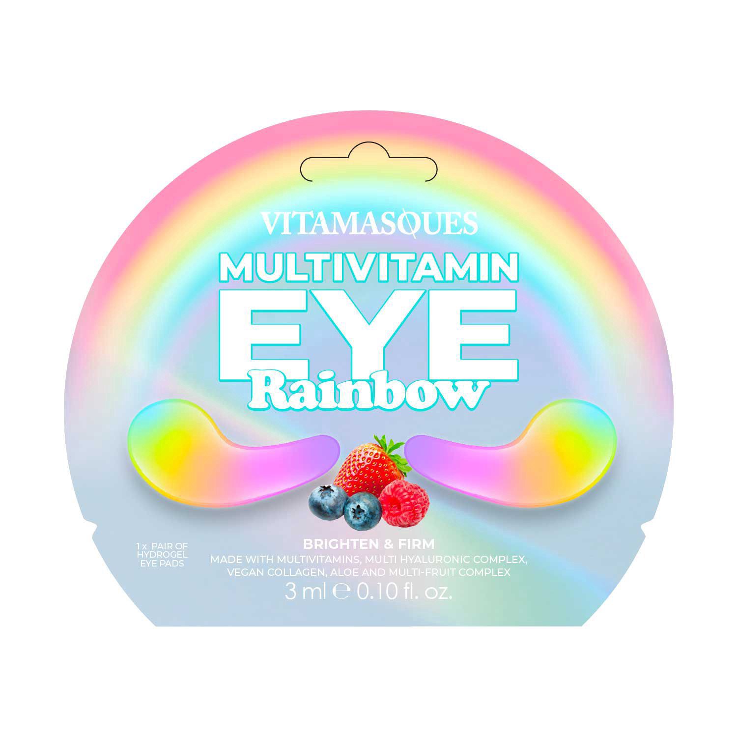 slide 1 of 1, VITAMASQUES Rainbow Eye Pads, 1 ct