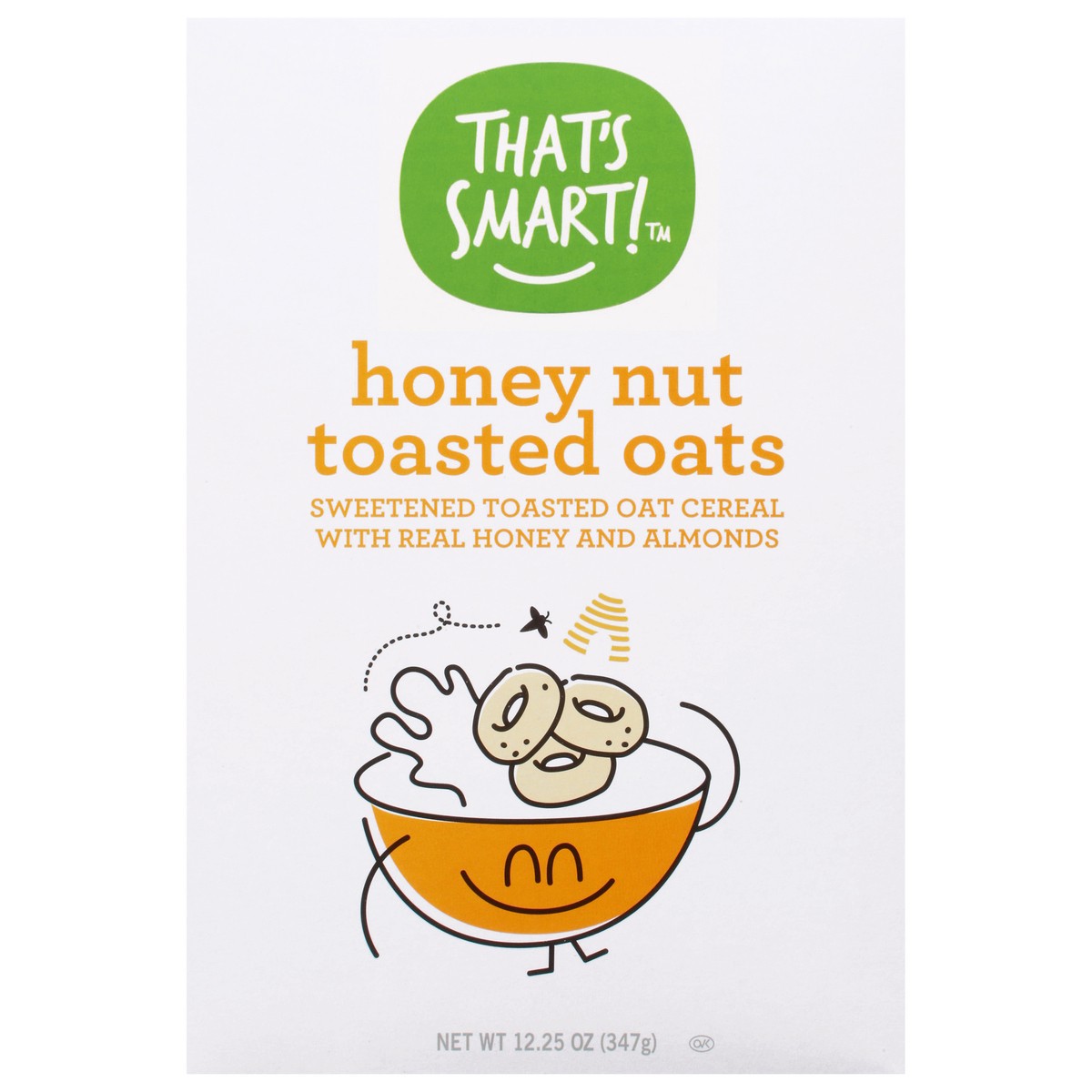 slide 11 of 17, That's Smart! Toasted Oats Honey Nut Cereal 12.25 oz, 12.25 oz