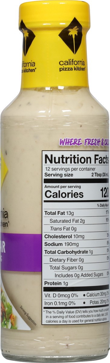 slide 7 of 9, California Pizza Kitchen Caesar Dressing, 12 fl oz