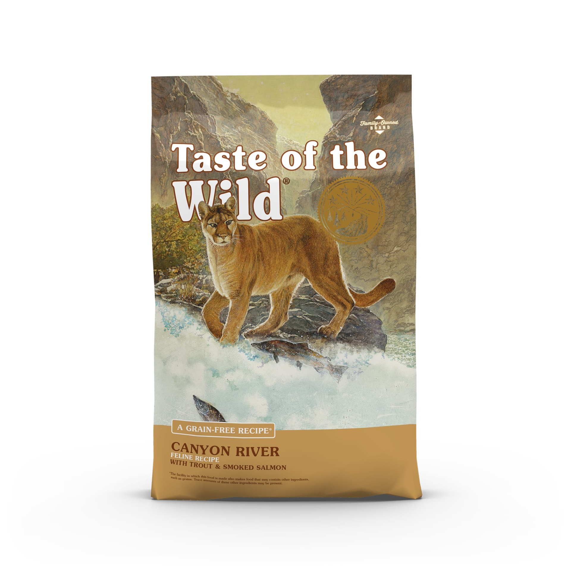 slide 1 of 1, Taste of the Wild Canyon River Grain-Free with Trout & Smoke-Flavored Salmon Dry Cat Food, 14 lbs., 14 lb
