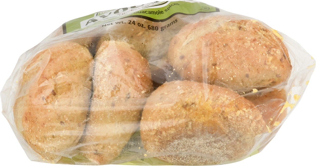 slide 3 of 15, Anthony & Sons Bakery Avocado Dinner Rolls, 24 oz