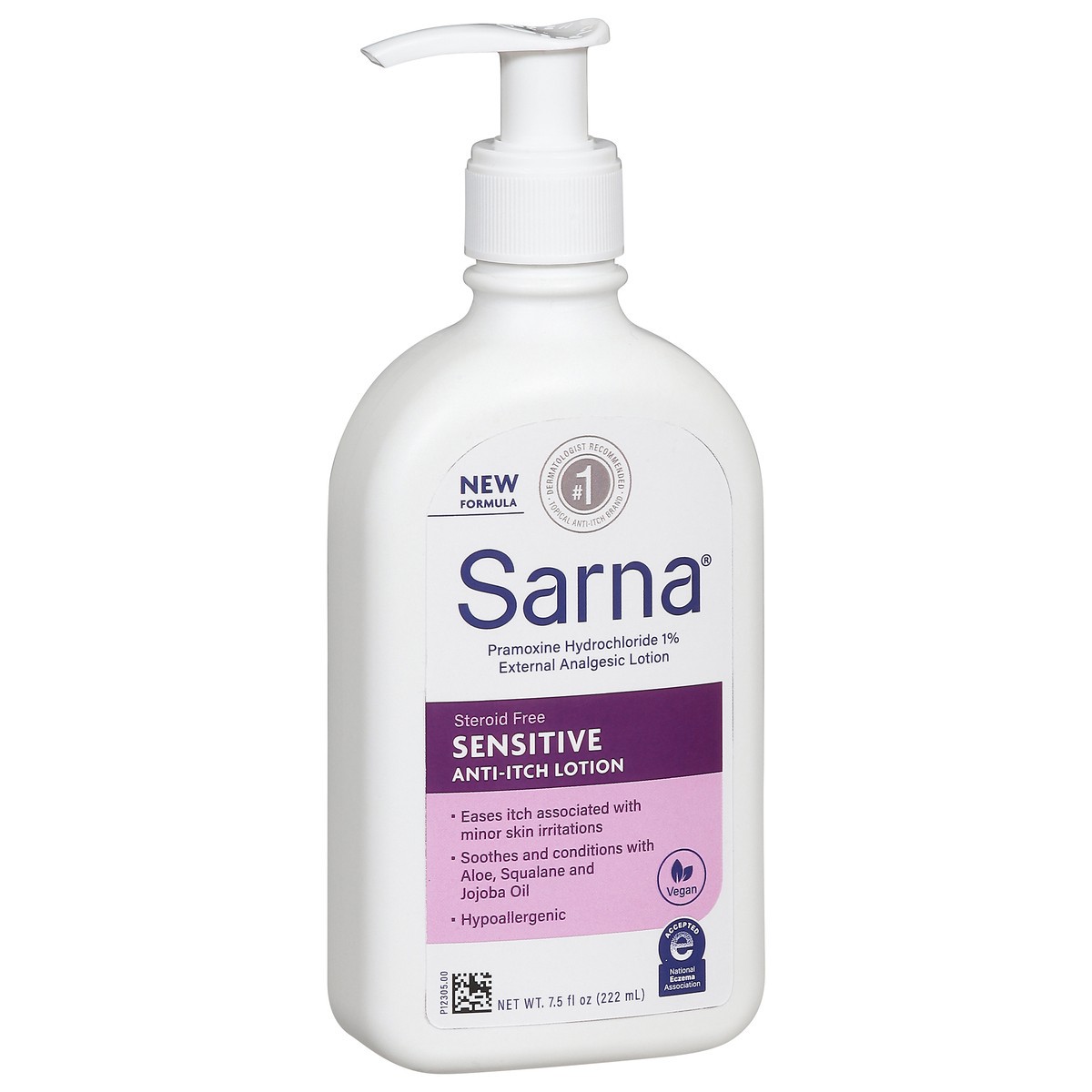 slide 10 of 14, Sarna Anti-Itch Sensitive Steroid Free Lotion 7.5 fl oz, 7.5 fl oz