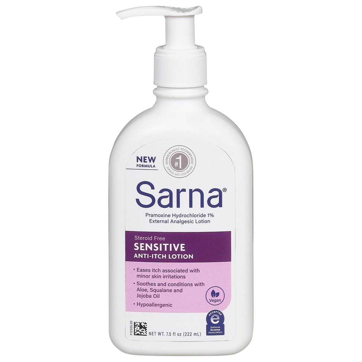 slide 5 of 14, Sarna Anti-Itch Sensitive Steroid Free Lotion 7.5 fl oz, 7.5 fl oz