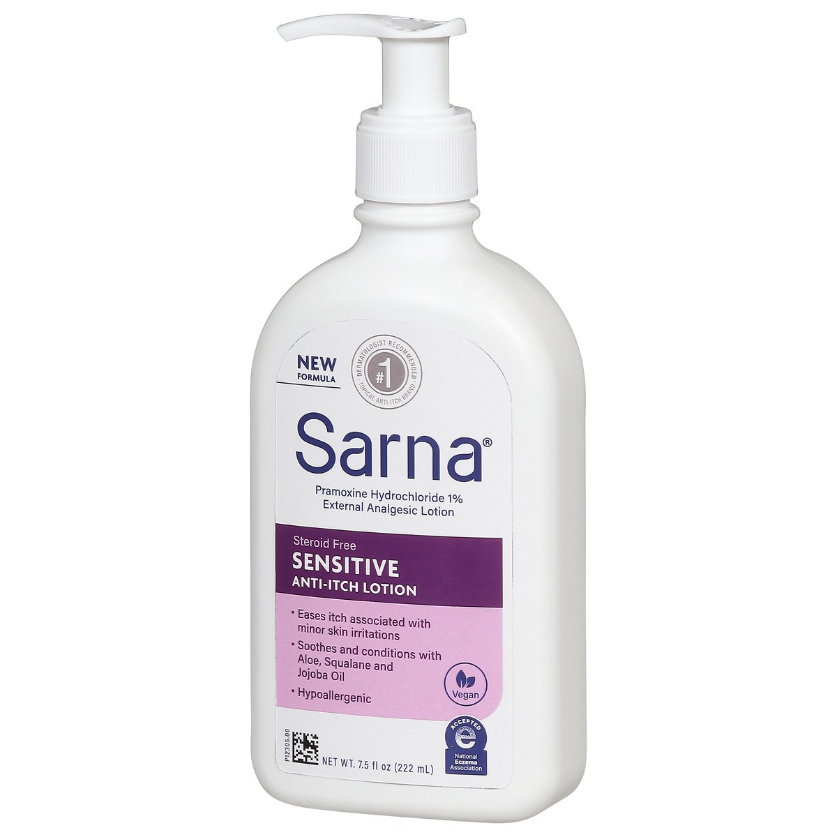 slide 3 of 14, Sarna Anti-Itch Sensitive Steroid Free Lotion 7.5 fl oz, 7.5 fl oz