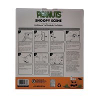 slide 18 of 29, Airblown-Snoopy as Flying Ace on Doghouse-SM-Peanuts, 42.13 in