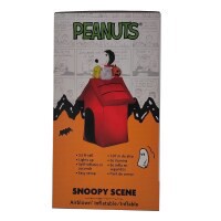 slide 21 of 29, Airblown-Snoopy as Flying Ace on Doghouse-SM-Peanuts, 42.13 in