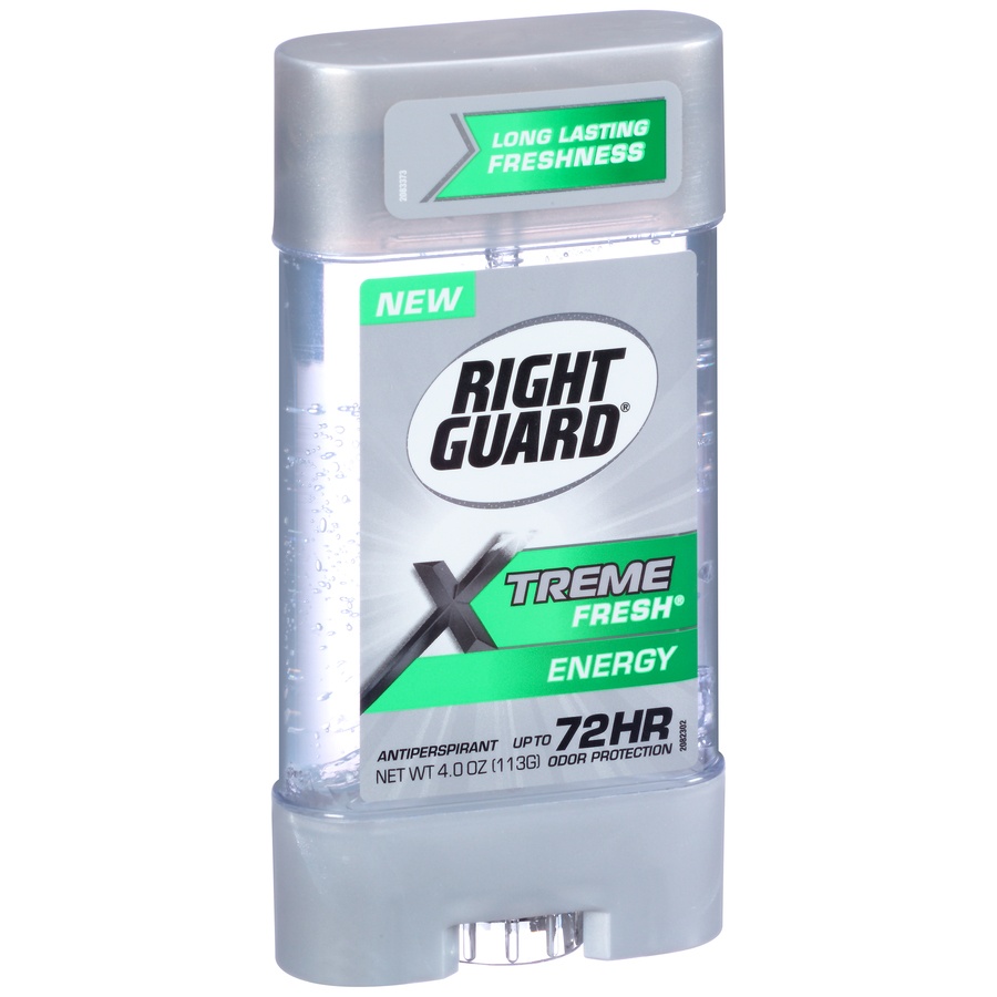 slide 2 of 6, Right Guard Xtreme Fresh Energy Gel Antiperspirant, 4 oz