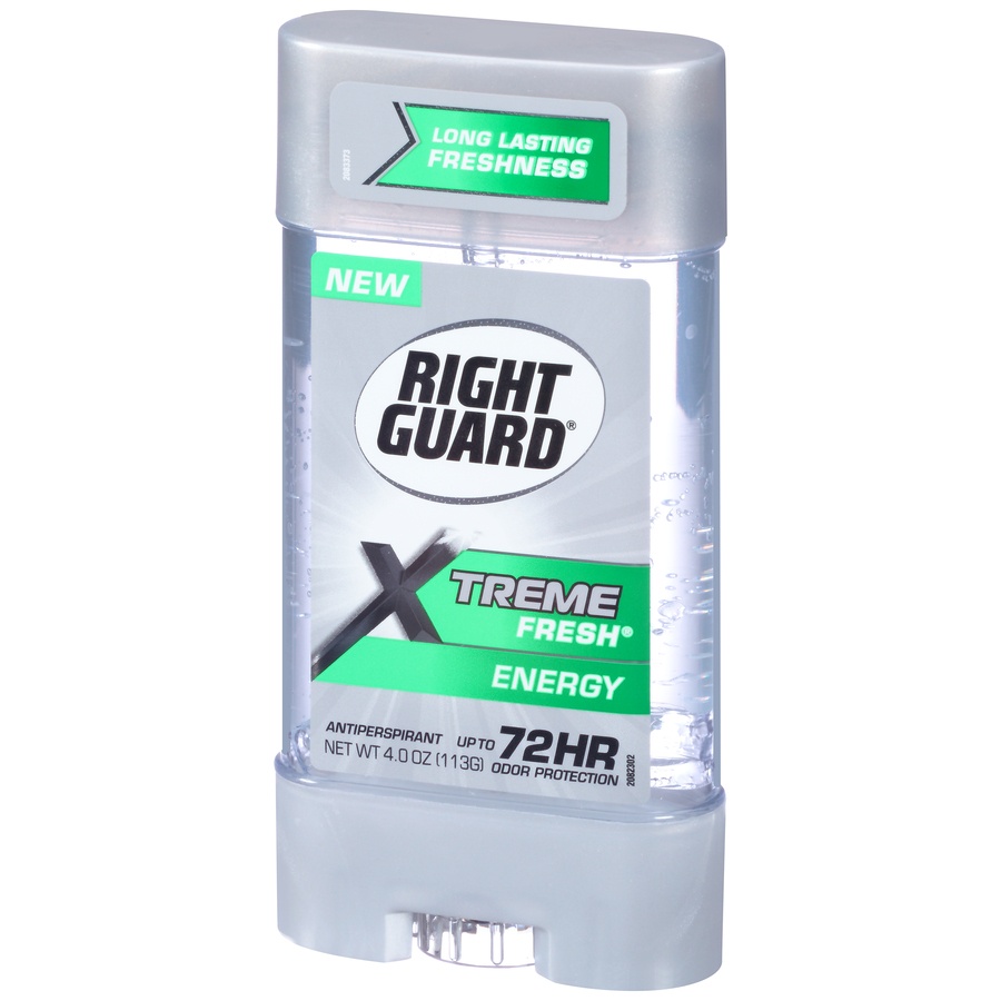 slide 3 of 6, Right Guard Xtreme Fresh Energy Gel Antiperspirant, 4 oz