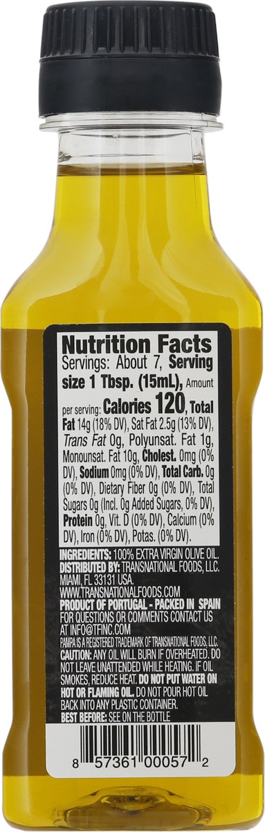 slide 11 of 14, Pampa Extra Virgin Olive Oil 3.5 fl oz, 3.5 fl oz