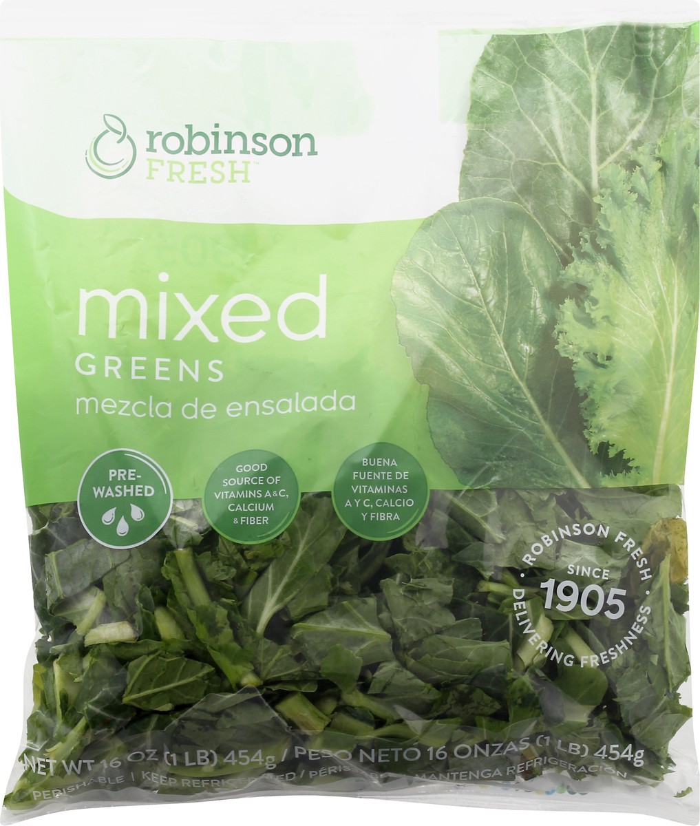 slide 3 of 13, Robinson Fresh Mixed Greens, 16 oz