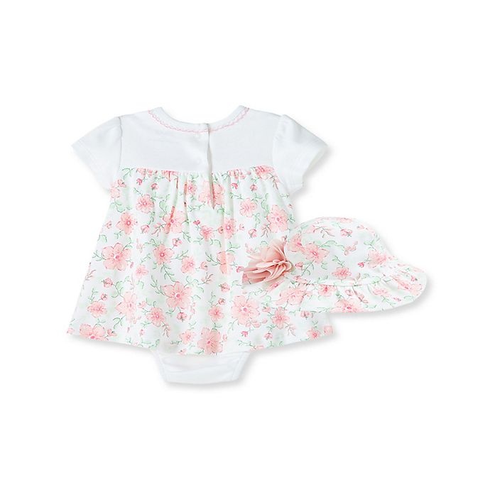 slide 2 of 2, Little Me dress newborn pink blossom, 1 ct