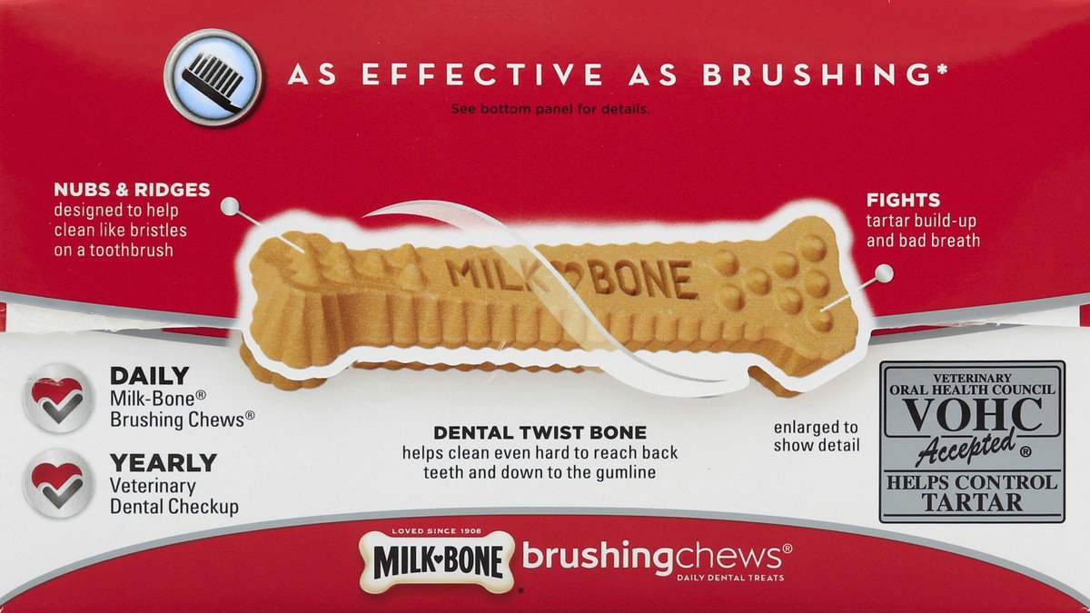 slide 6 of 6, Milk-Bone Brushing Chews Small Medium, 14.1 oz