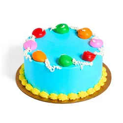 H-E-B Bakery White Cake with Vanilla Ice Cream & Elite Icing