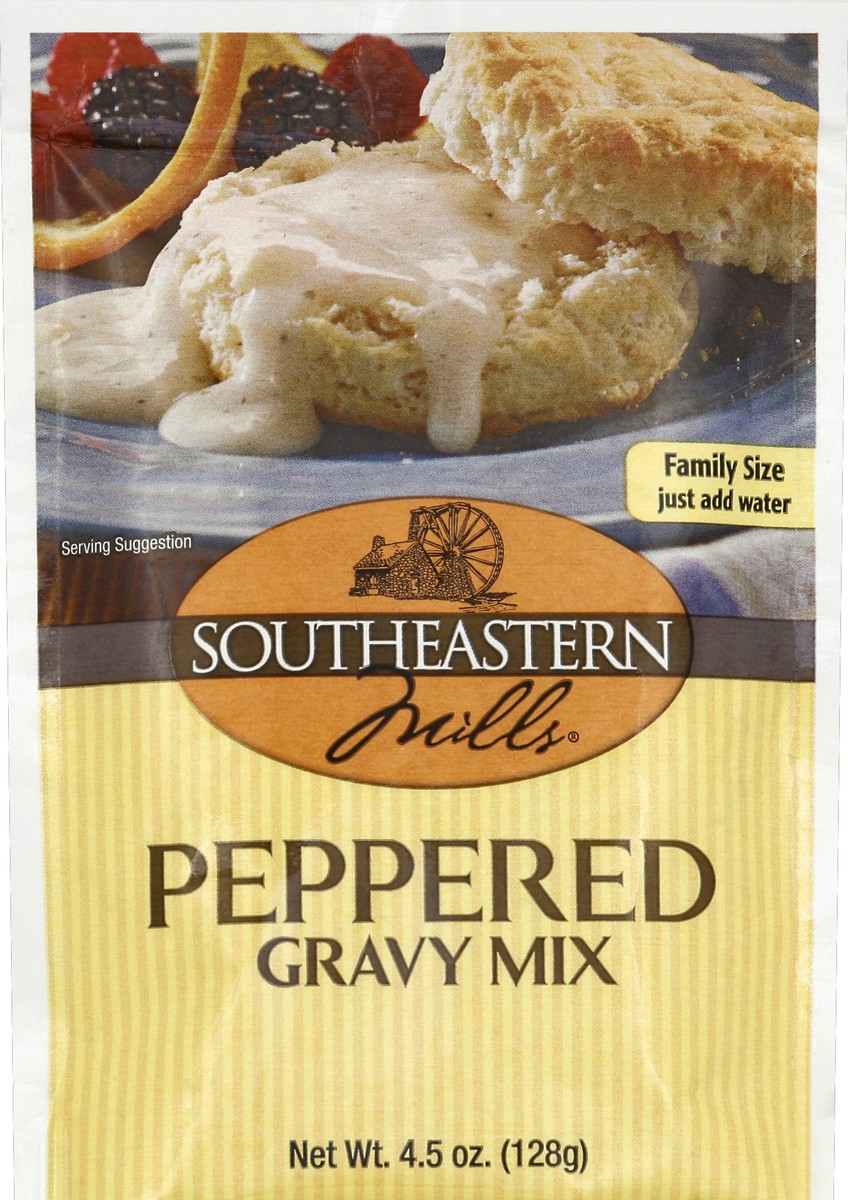 slide 2 of 4, Southeastern Mills Peppered Gravy Mix 4.5 OZ, 4.5 oz