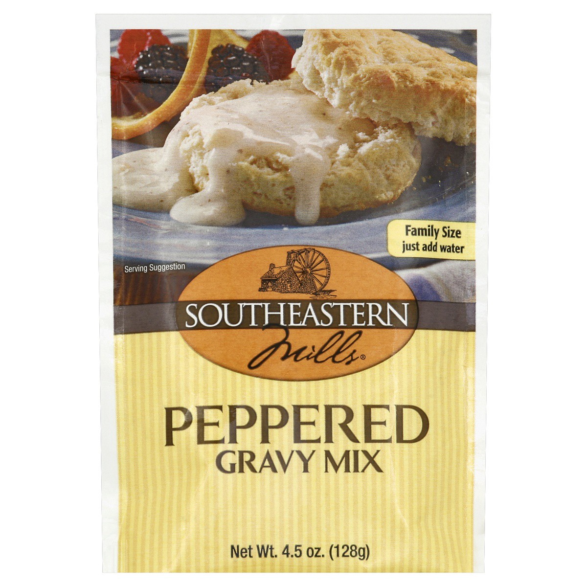 slide 1 of 4, Southeastern Mills Peppered Gravy Mix 4.5 OZ, 4.5 oz