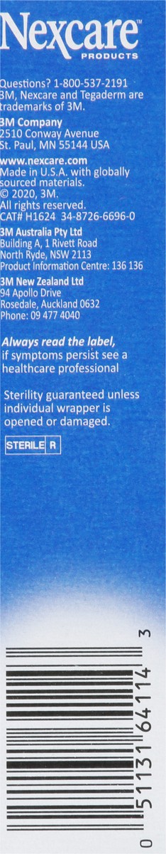 slide 4 of 9, Nexcare Tegaderm Waterproof Transparent Dressings 8 ea, 8 ct