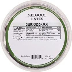 DSD Merchandisers Medjool Dates 12 oz