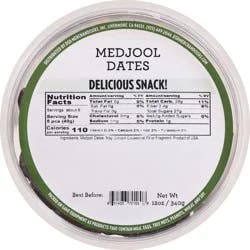 DSD Merchandisers Medjool Dates 12 oz