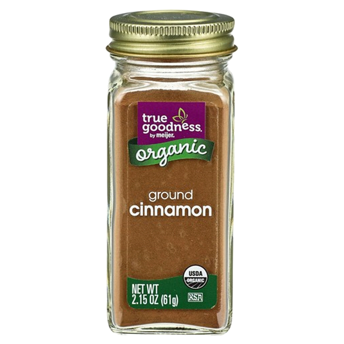 slide 1 of 2, True Goodness Organic Cinnamon Ground, 2.15 oz