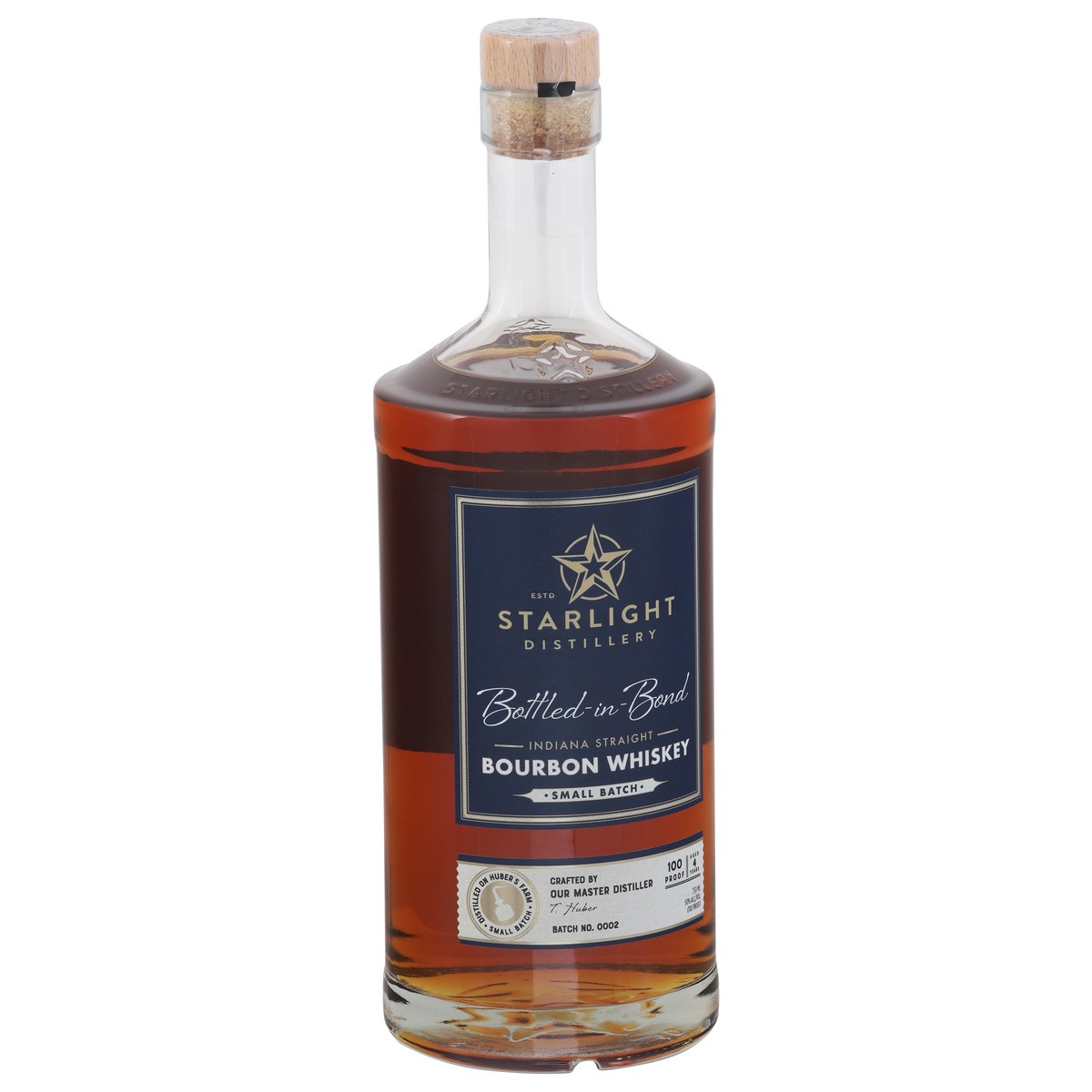 slide 10 of 11, Starlight Distillery Indiana Straight Small Batch Bourbon Whiskey 750 ml, 750 ml