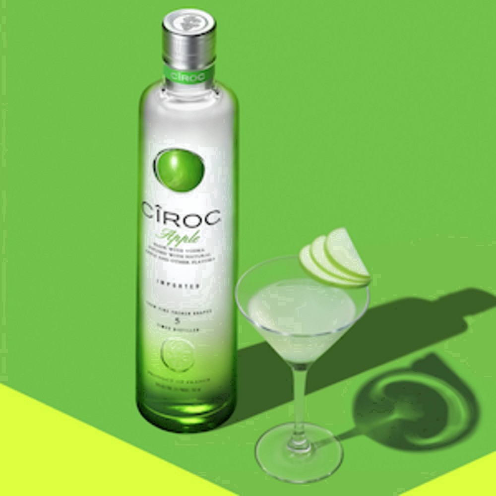 slide 18 of 30, Ciroc Apple Vodka, 750 ml