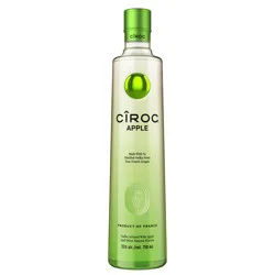 CIROC Apple (Made with Vodka Infused with Natural Flavors), 750 mL