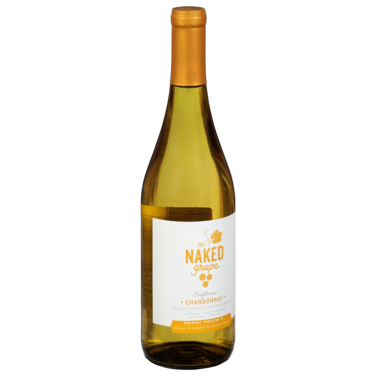 slide 9 of 9, The Naked Grape California Naked Truth Chardonnay 750 ml, 750 ml