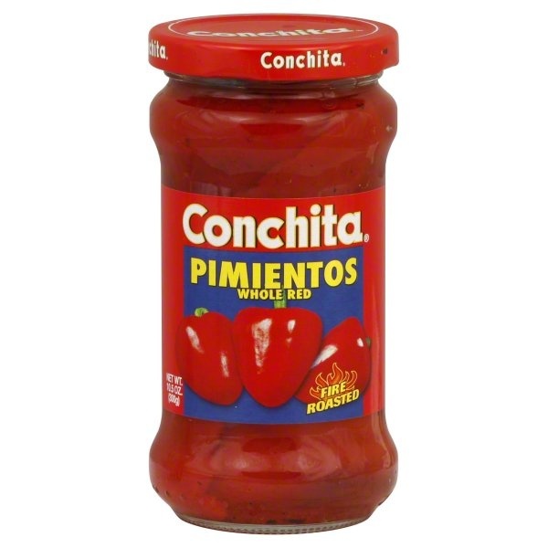 slide 1 of 1, Conchita Roasted Red Pimentos, 10 oz