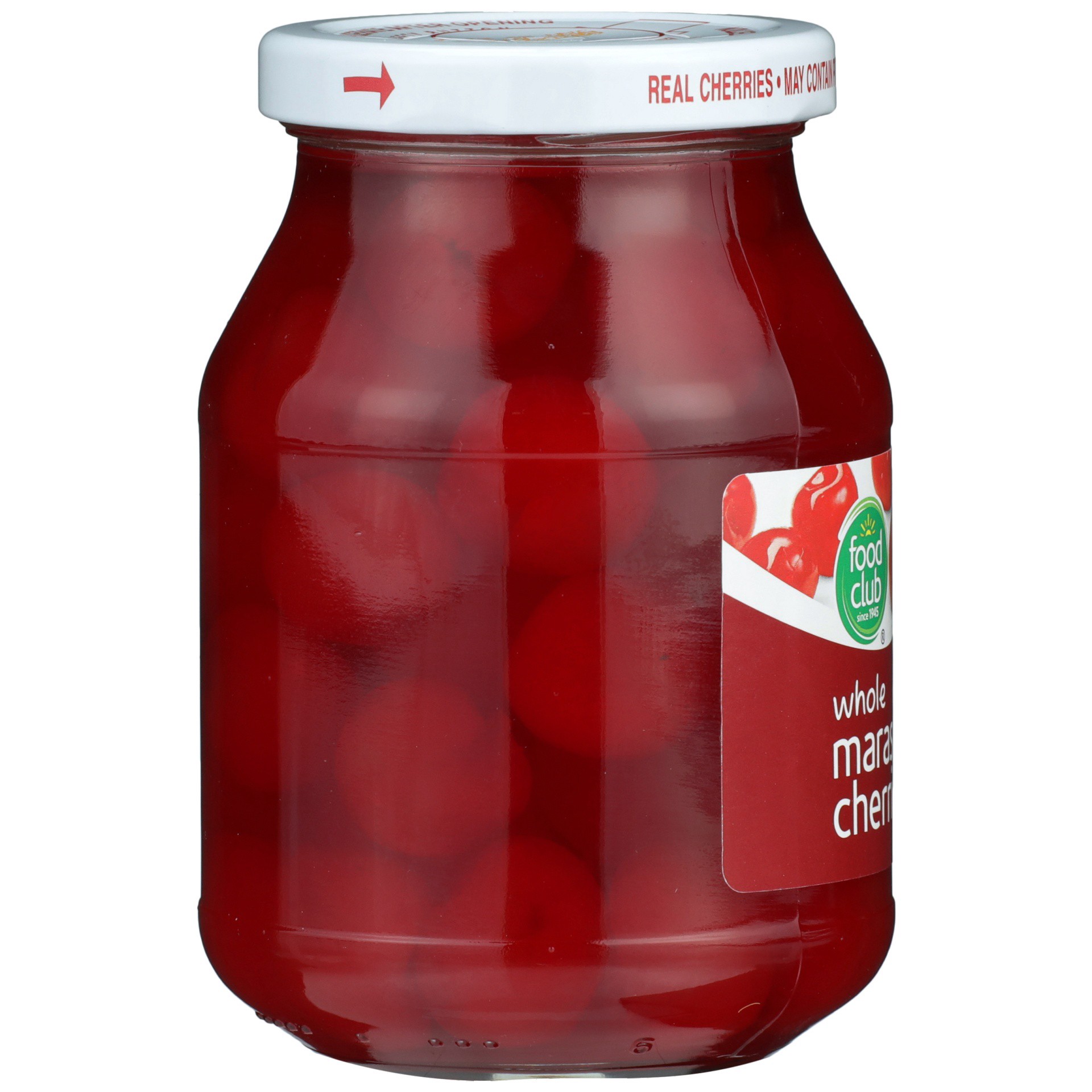 slide 3 of 6, Food Club Whole Maraschino Cherries 16 oz, 16 oz