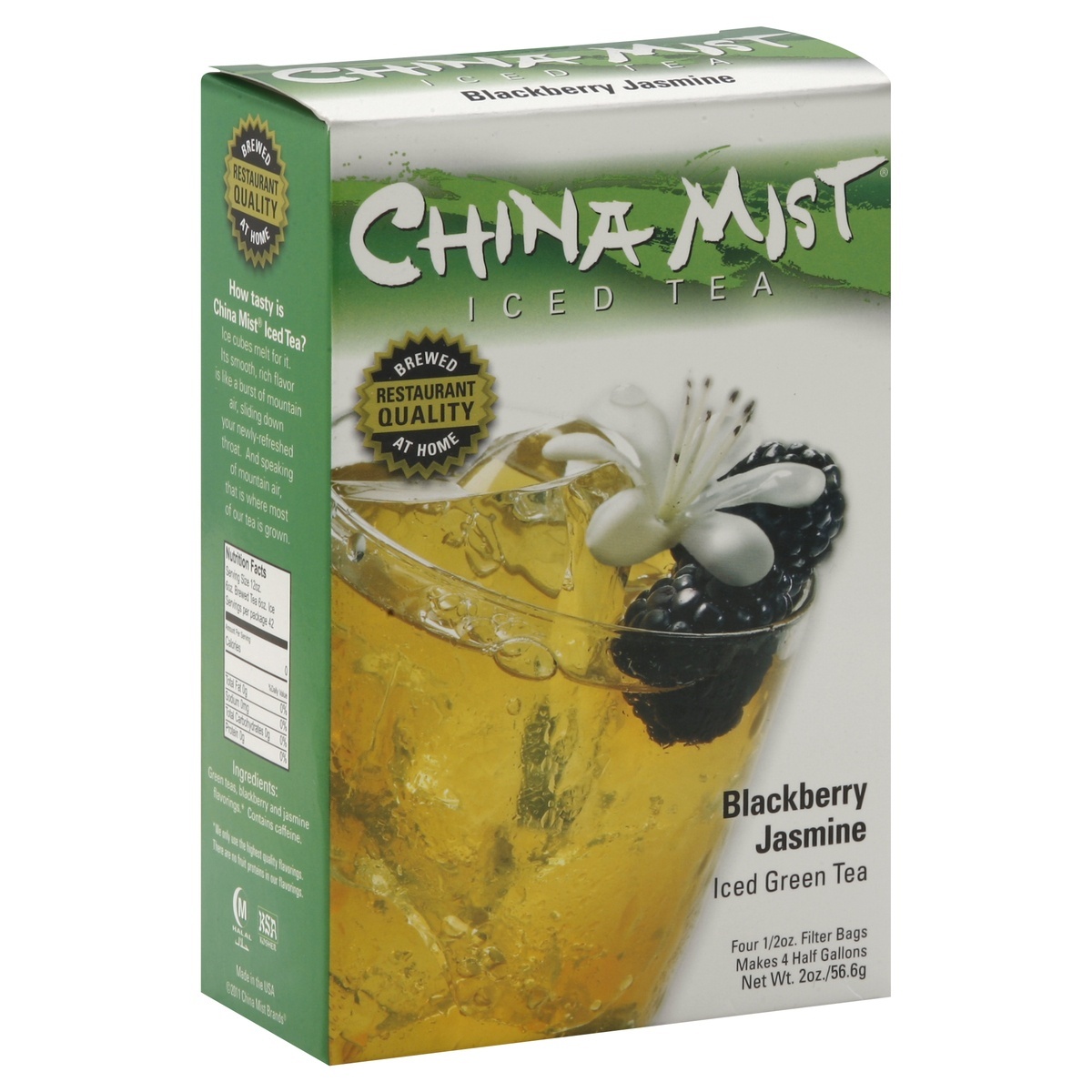 slide 1 of 1, China Mist Green Tea 4 ea, 