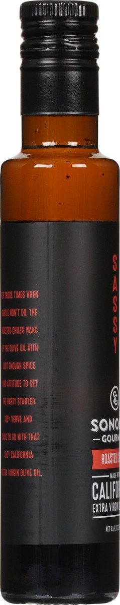 slide 3 of 9, Sonoma Gourmet Sassy Extra Virgin Roasted Chiles Olive Oil 8.5 fl oz, 8.5 oz