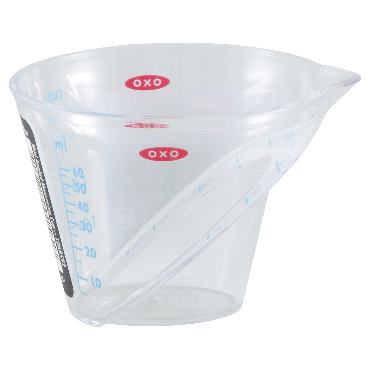 slide 4 of 4, OXO Good Grips Mini Angled Measuring Cup, 1/4 cup